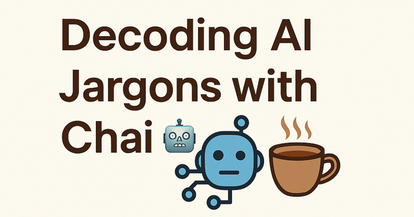 Decoding AI ๐ค Jargons with Chai โ